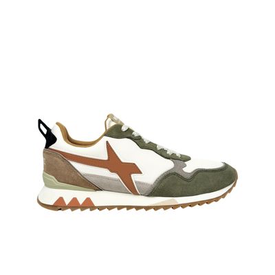 W6yz Wizz Jet M Verde Arancio Sneakers Uomo