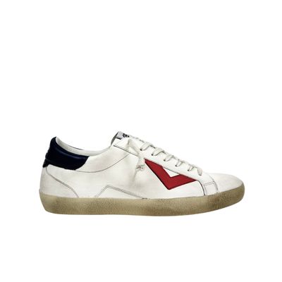 4B12 Suprime Bianca Rossa Blu Sneakers Uomo