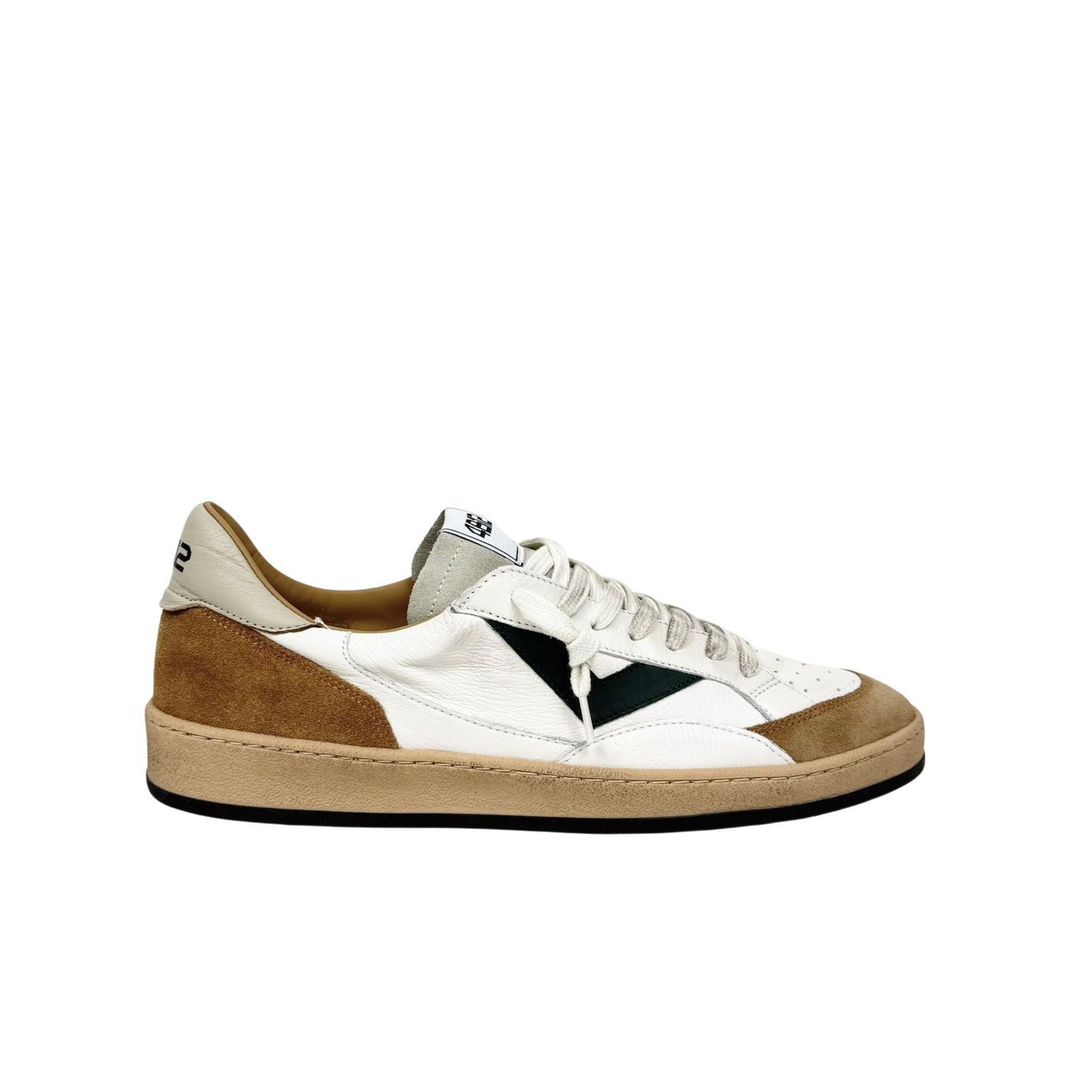 4B12 PlayNew Bianca Sabbia Verde Sneakers Uomo