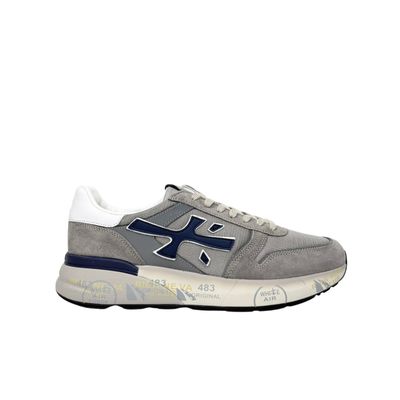 Premiata Mick 8001 Grigia Blu Sneakers Uomo