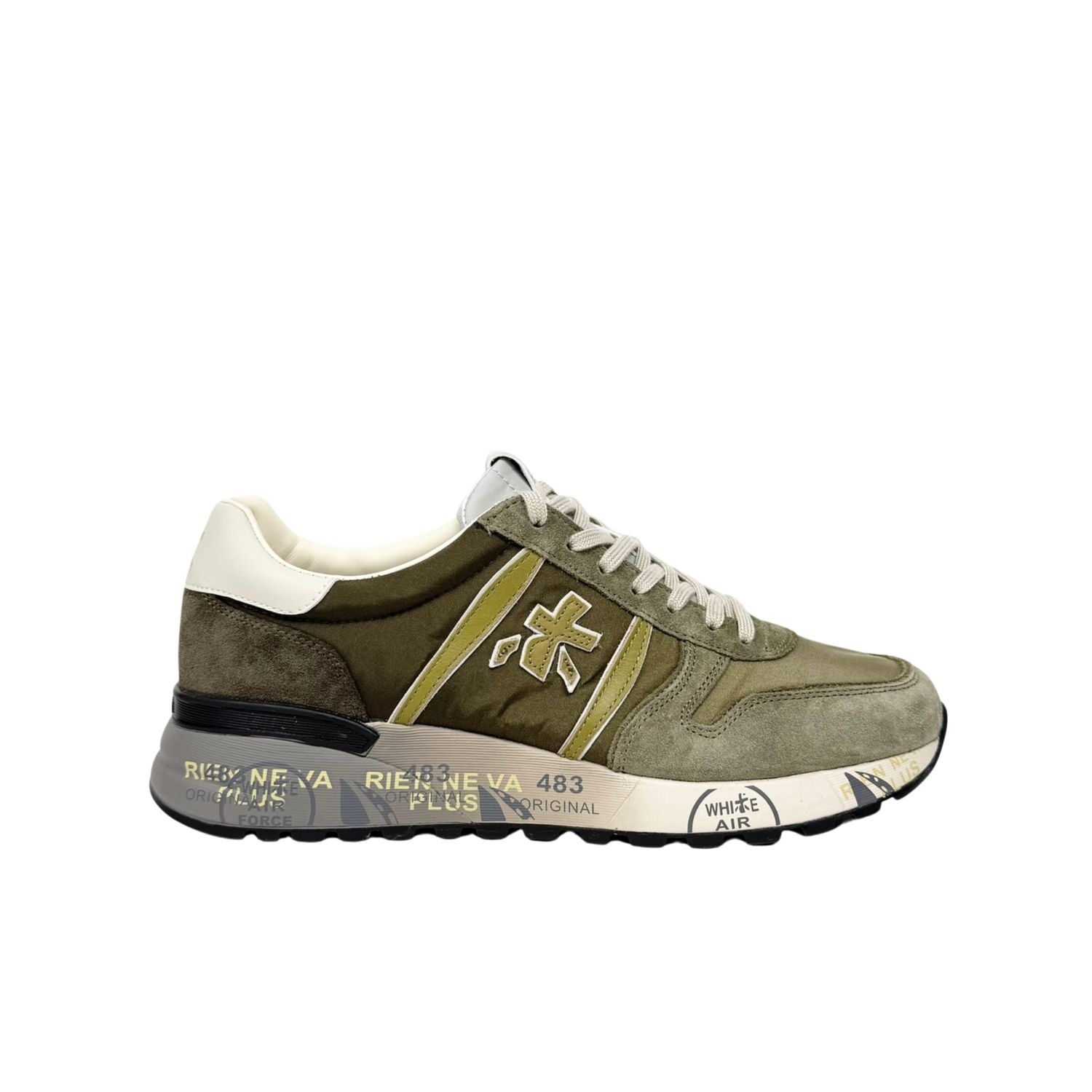 Premiata Lander 8009 Verde Sneakers Uomo