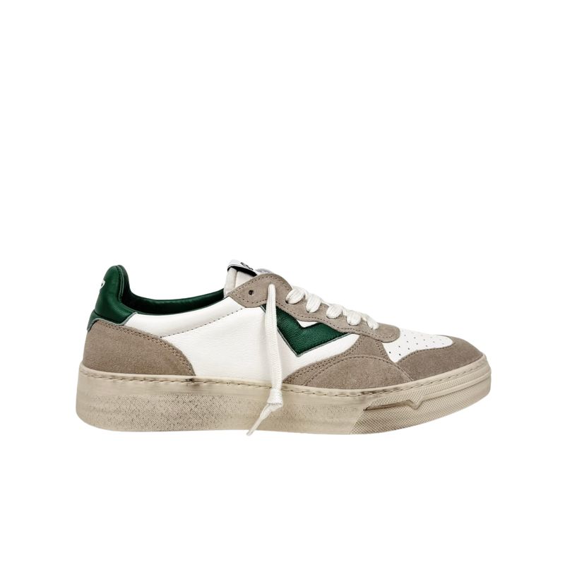 4B12 Hyper Bianca Verde Sneakers Uomo