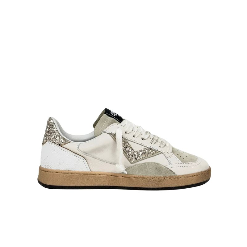 4B12 PlayNew Bianca Oro Sneakers Donna
