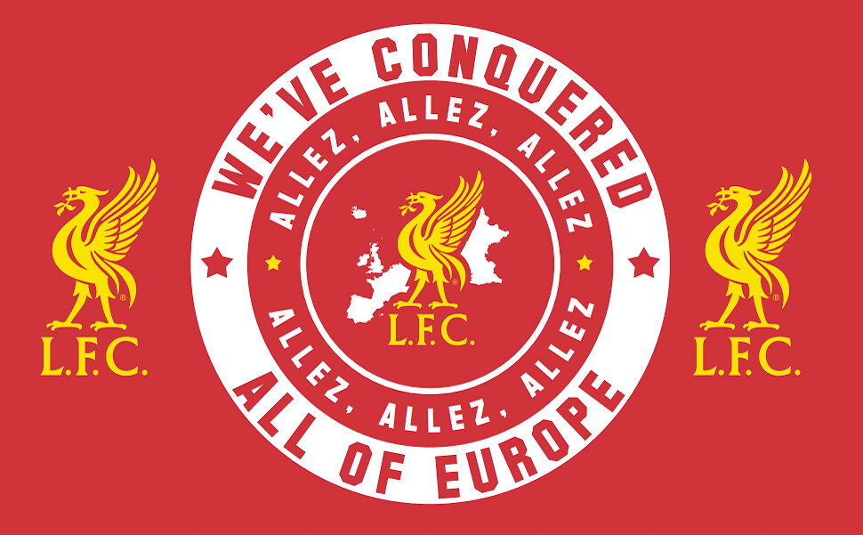Liverpool FC Flag (5x3) YNWA Liverbird