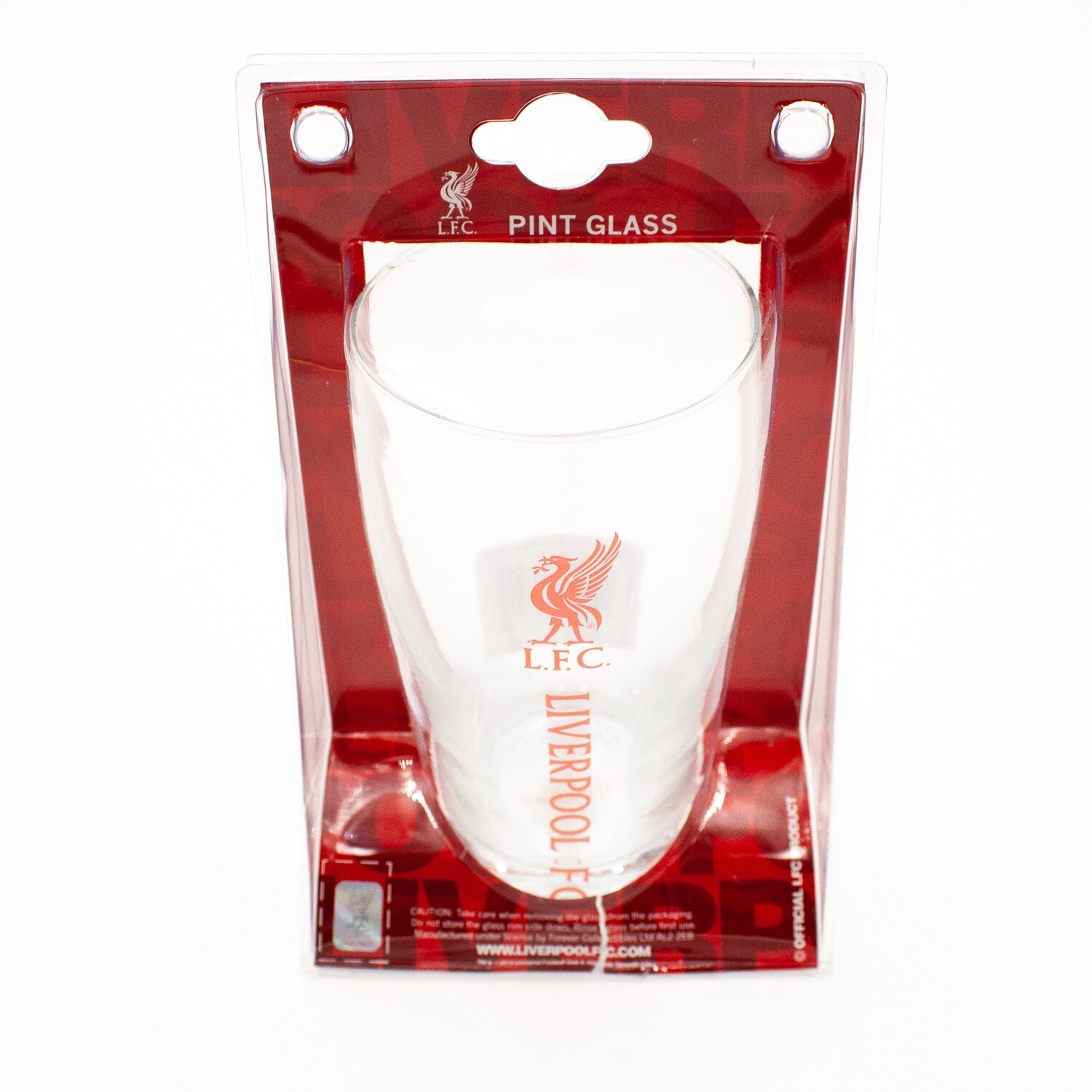 LFC Wordmark Pint Glass