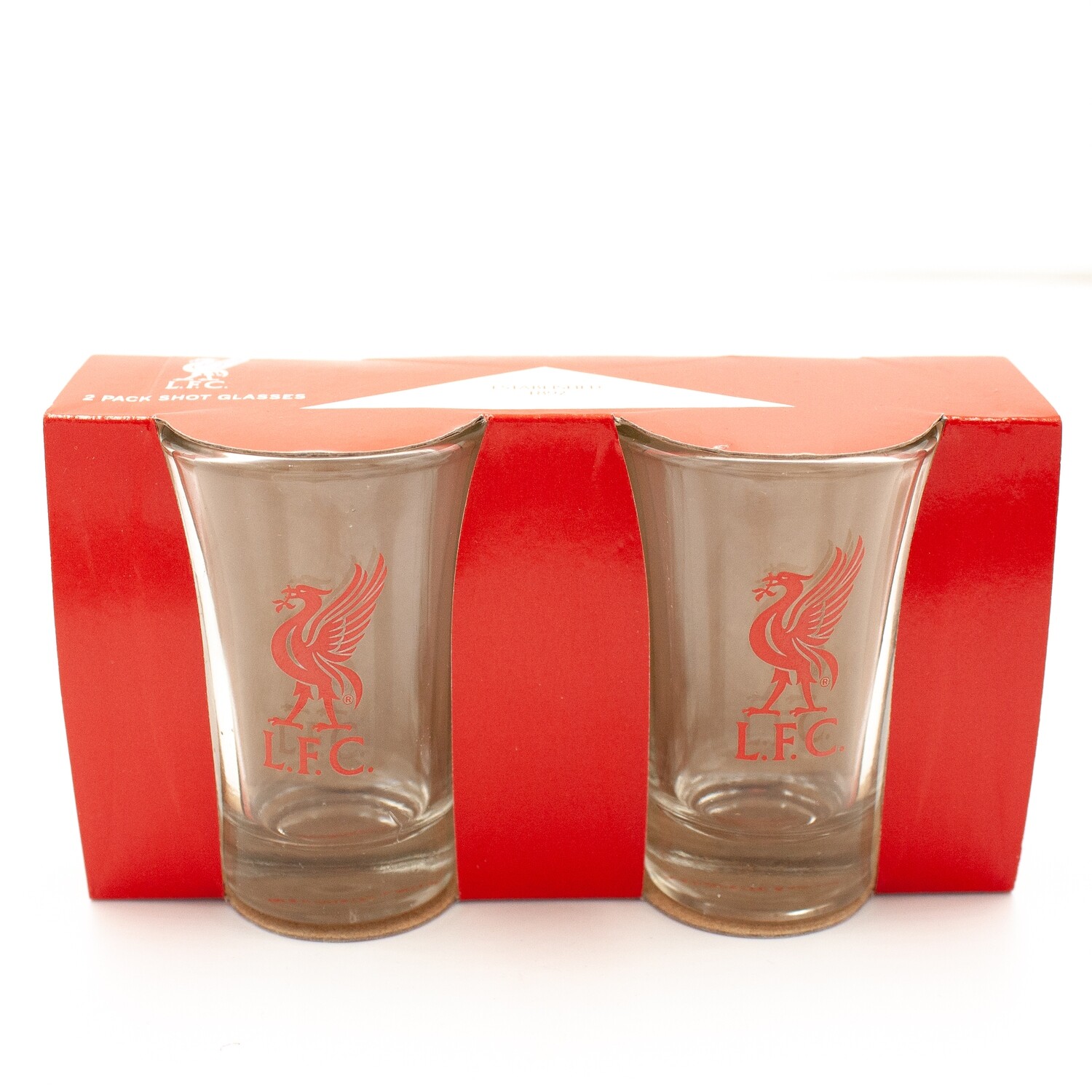 Liverpool FC 2 Pack Shot Glasses