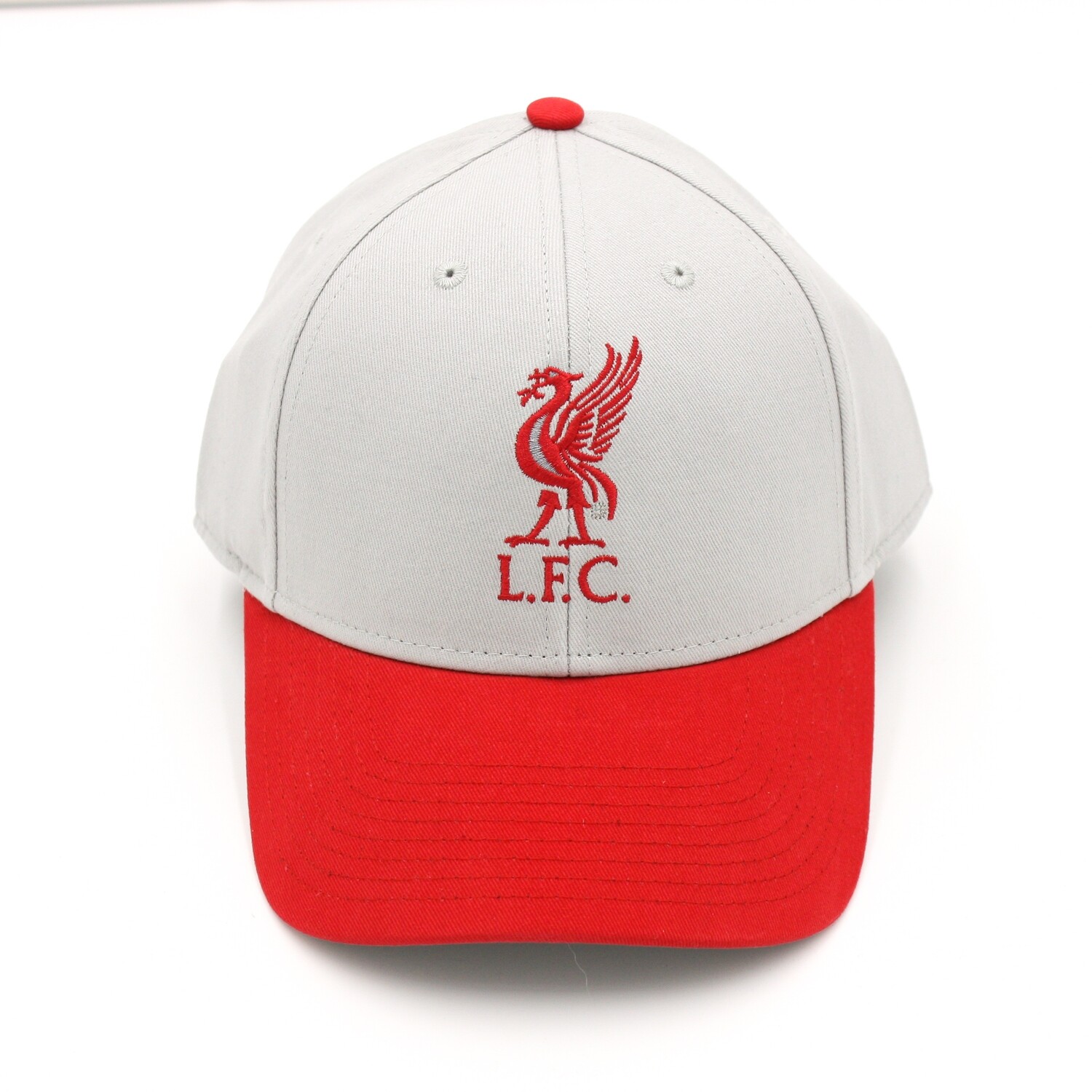 LFC Mass Two Tone Cap, Size: Adult, Colour: GreyRed