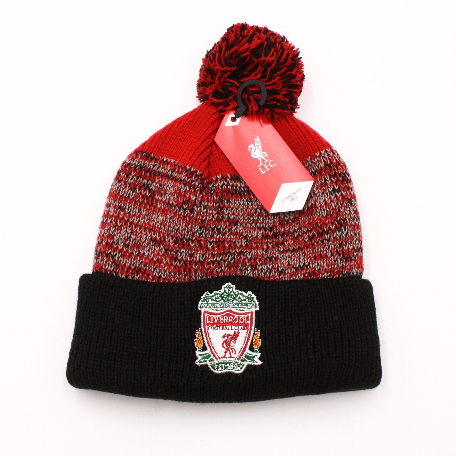 Liverpool FC Ferndale Knit, Size: Adult, Colour: Black