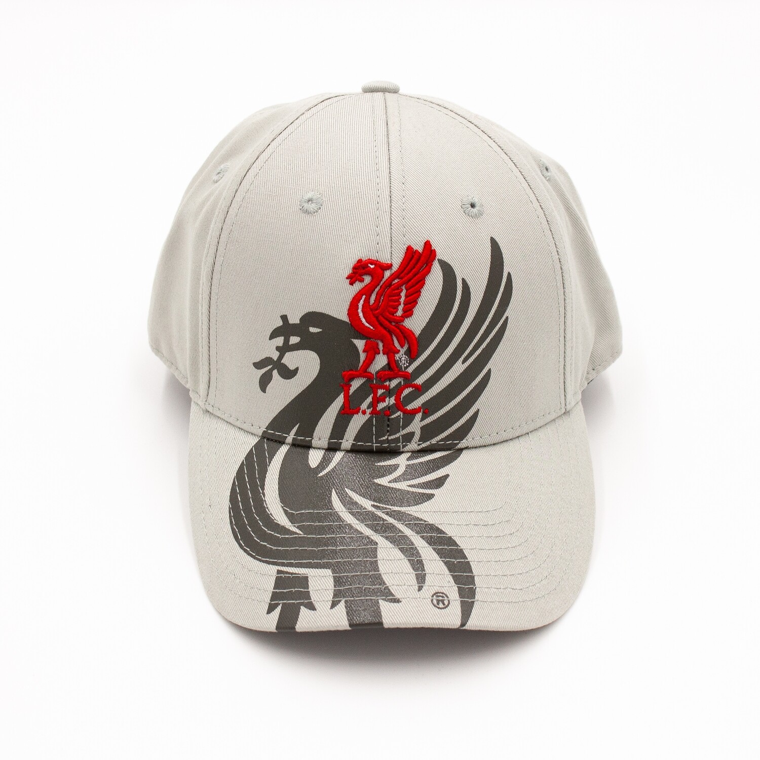 Liverpool FC 47 Luxury Big Bird Cap, Size: Adult, Colour: Grey