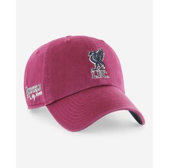 Liverpool FC 47 Dual Brand Clean Up Galaxy Maroon Cap