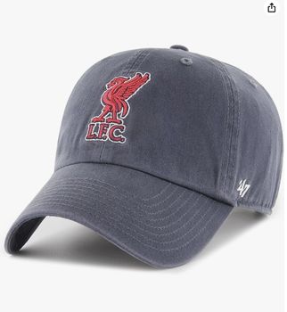 Liverpool FC 47 Dual Brand Clean Up Vintage Navy Cap