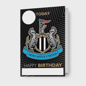 Newcastle United FC Personalise Card