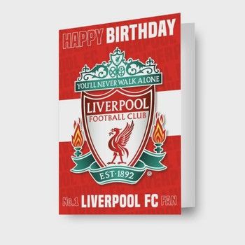 Liverpool FC Lenticular Card