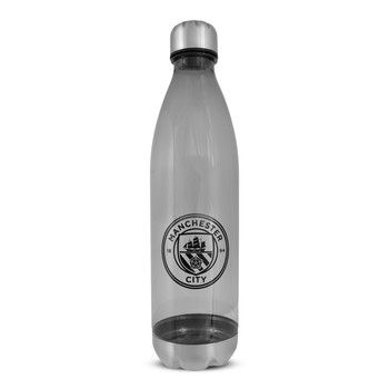Manchester City FC 1L Clear Silver Bottle