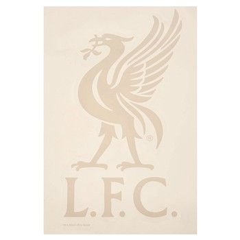 Liverpool FC Car Sticker White Liverbird A4