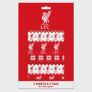 Liverpool FC Christmas Gift Wrap