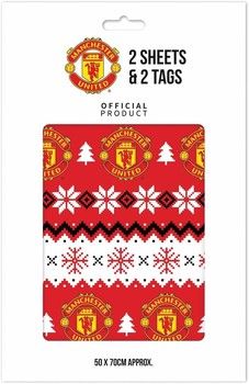 Manchester United FC Christmas Gift Wrap
