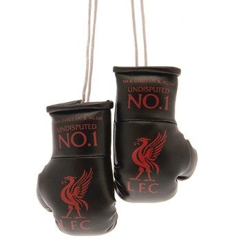 Liverpool FC Car Hanging Boxing Gloves Black