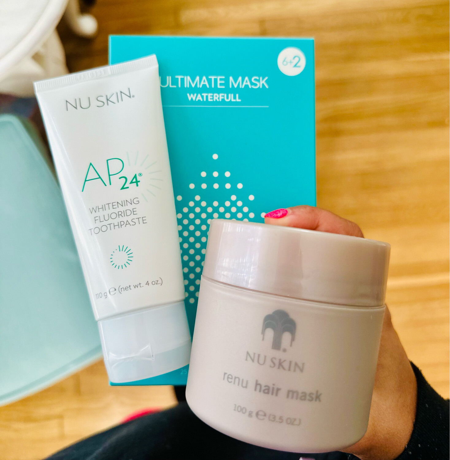 Hair Mask + Toothpaste + Face Masks