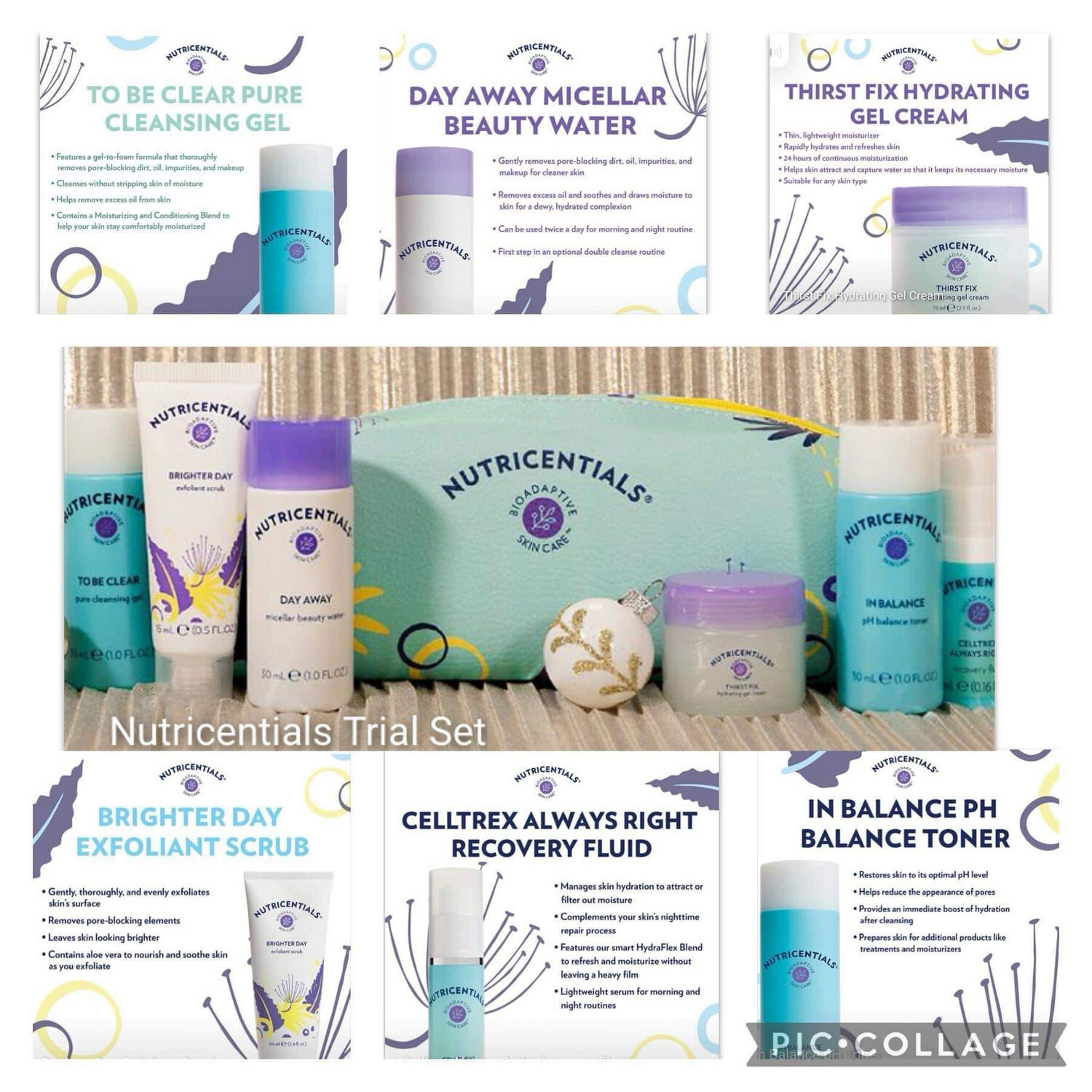 Nutricentials Travel Set