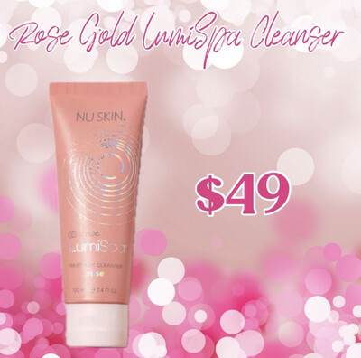 Rose Gold Lumispa Cleanser