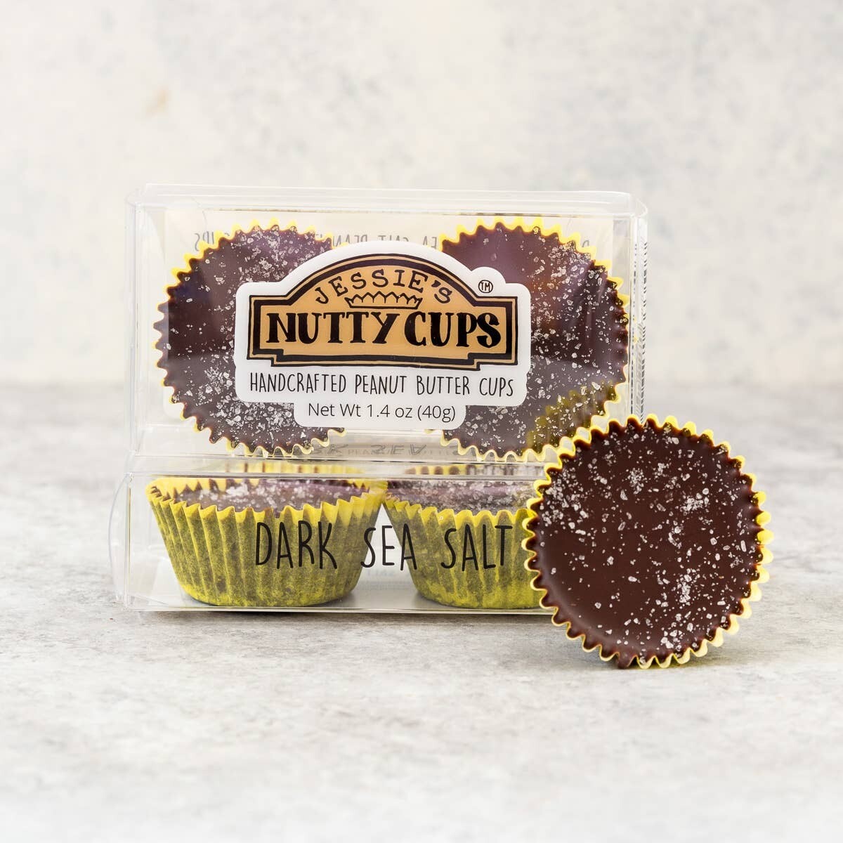 Nutty Cups- Nutty Dark Sea Salt Cups Nutty Cups- Nutty Dark Sea Salt Cups