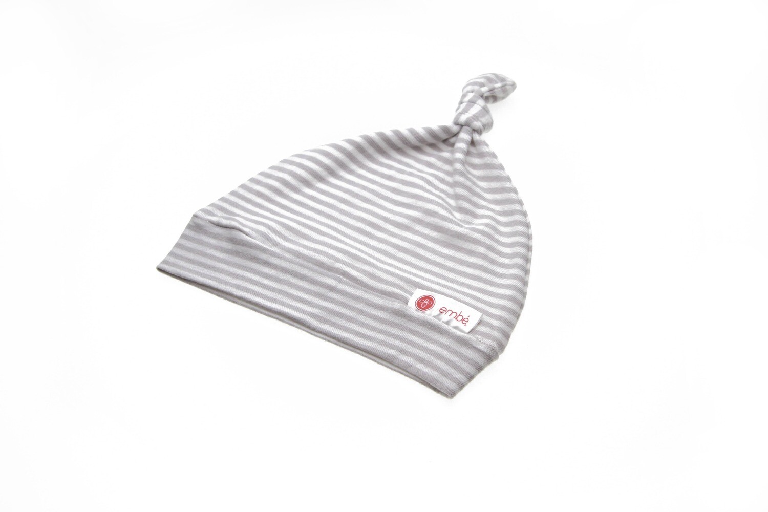 Gray Stripe | Top Knot Hat