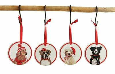 Ornament - Ceramic Dog