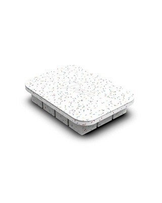 Peak Everyday Ice Tray - Speckled White