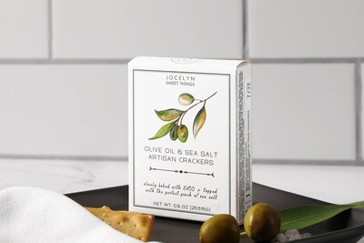 The Luxe Collection Olive Oil & Sea Salt Mini Cracker
