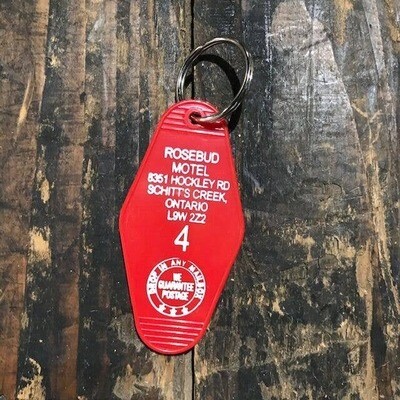 Motel Key Chain - Rosebud Motel