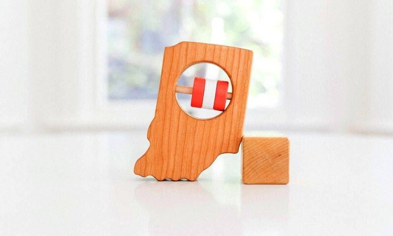 Indiana State Rattle