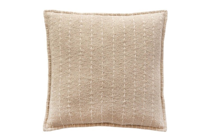 Hand Quilted Stripes Cotton Pillow