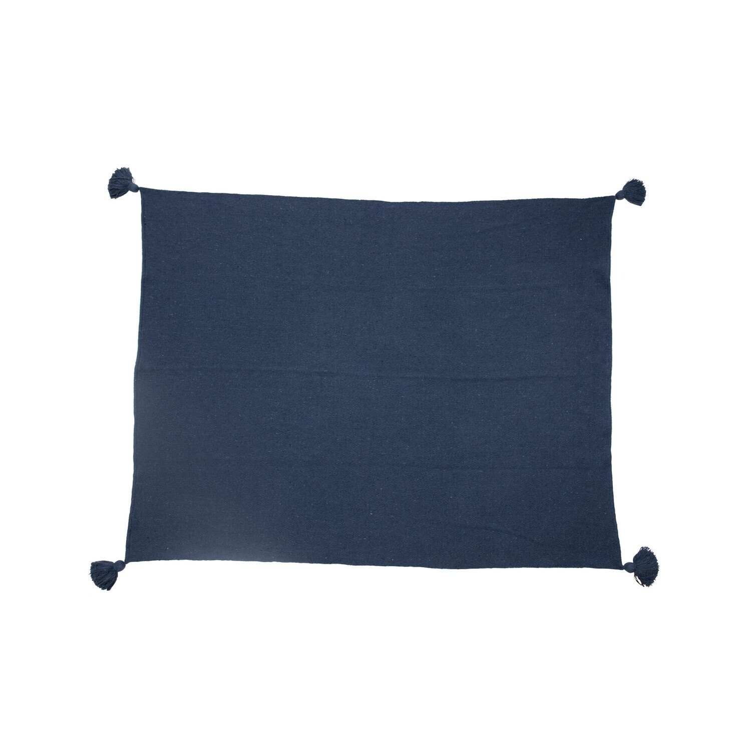 Throw - Blue w/Tassels