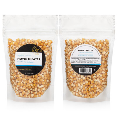Movie Theater Popcorn Kernels - Yellow Butterfly Popcorn