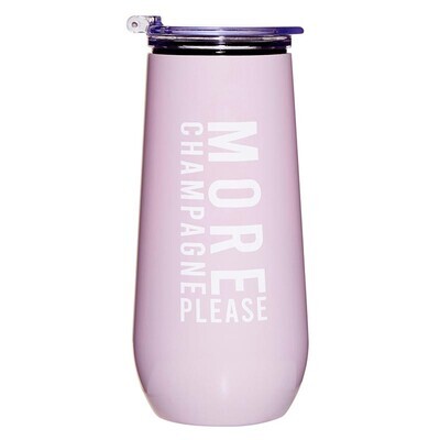 Champagne Tumbler - More Champagne Please
