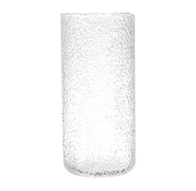 Seeded Glass Vase/Hurricane Seeded Glass Vase/Hurricane