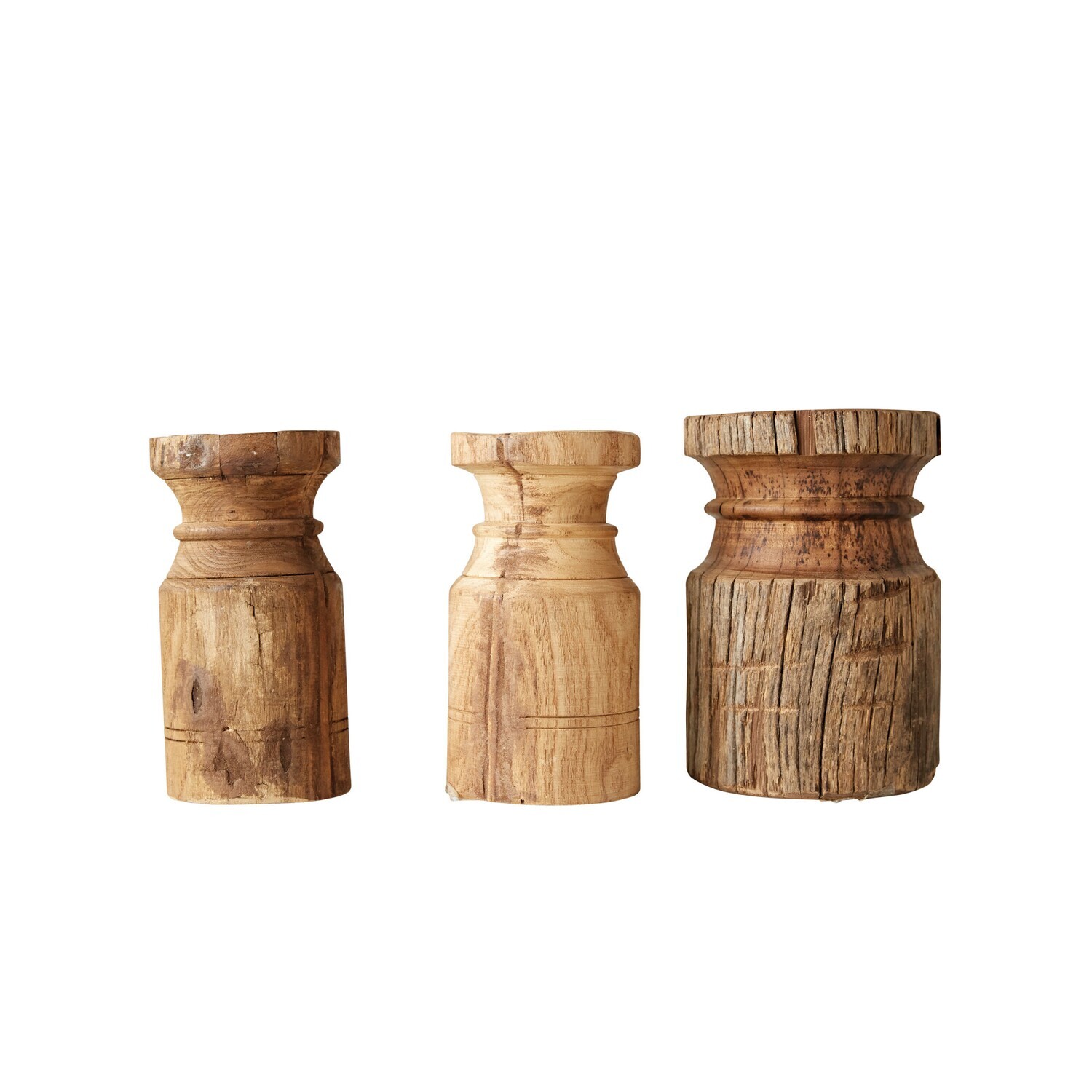 Candle Holder - Reclaimed Wood
