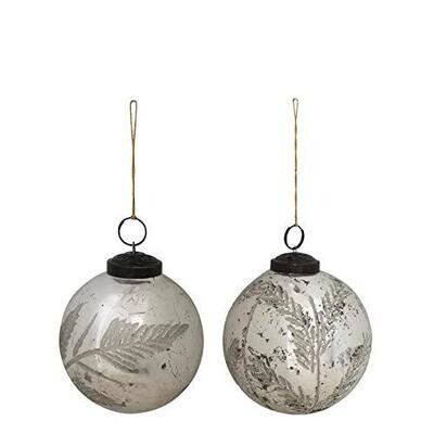 Ornament - 5" Round Mercury