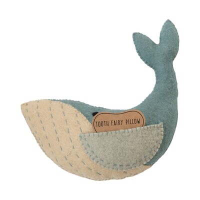 Tooth Fairy Pillow - Whale