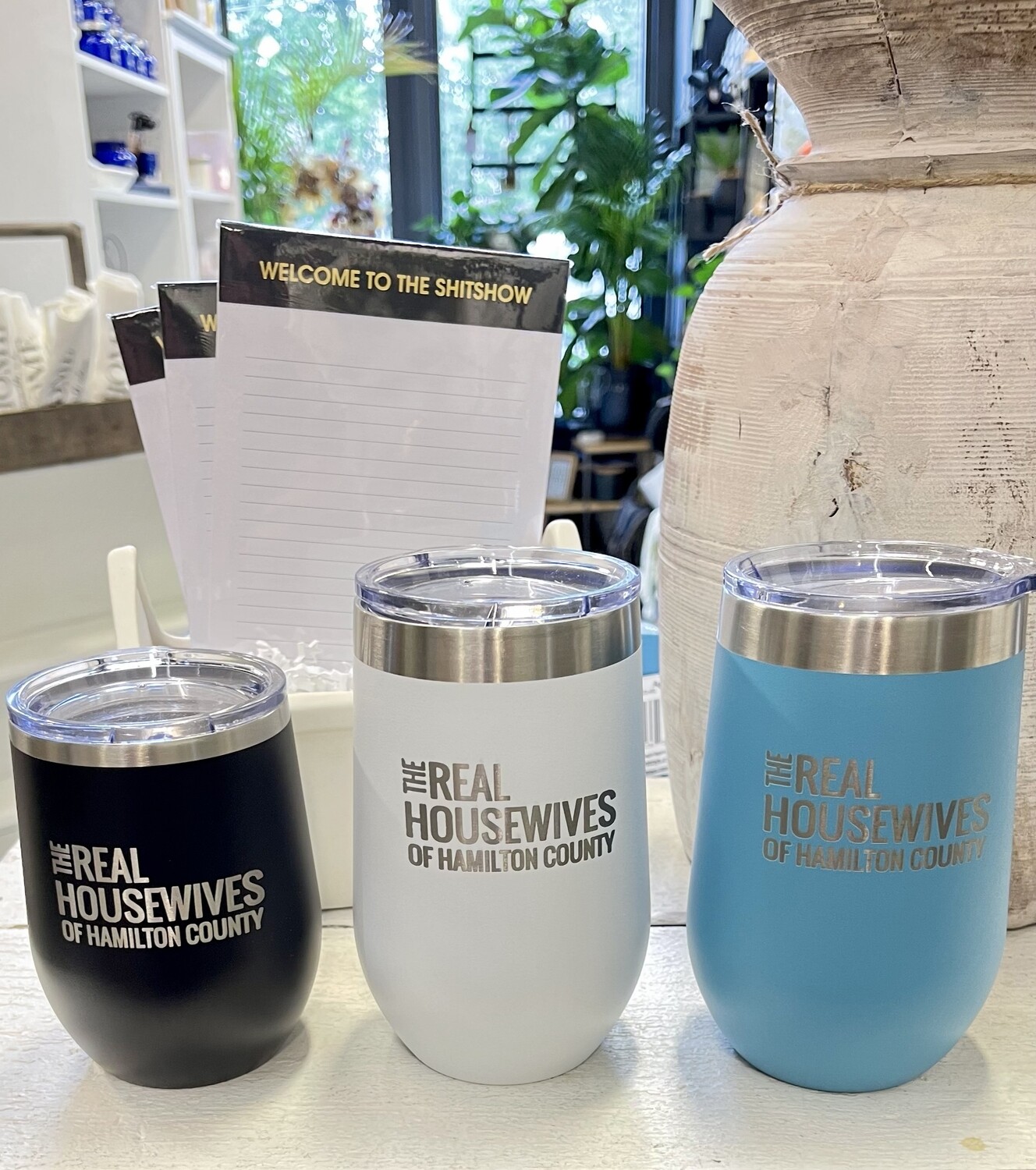 The Real Housewives Wine Tumbler - Hamilton County Options