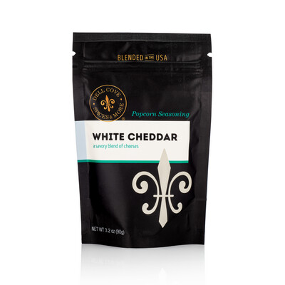 White Cheddar Popcorn Seasoning -  Savory Spice Blend