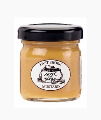 East Shore Mustard - Sweet and Tangy Mustard - 1.4oz