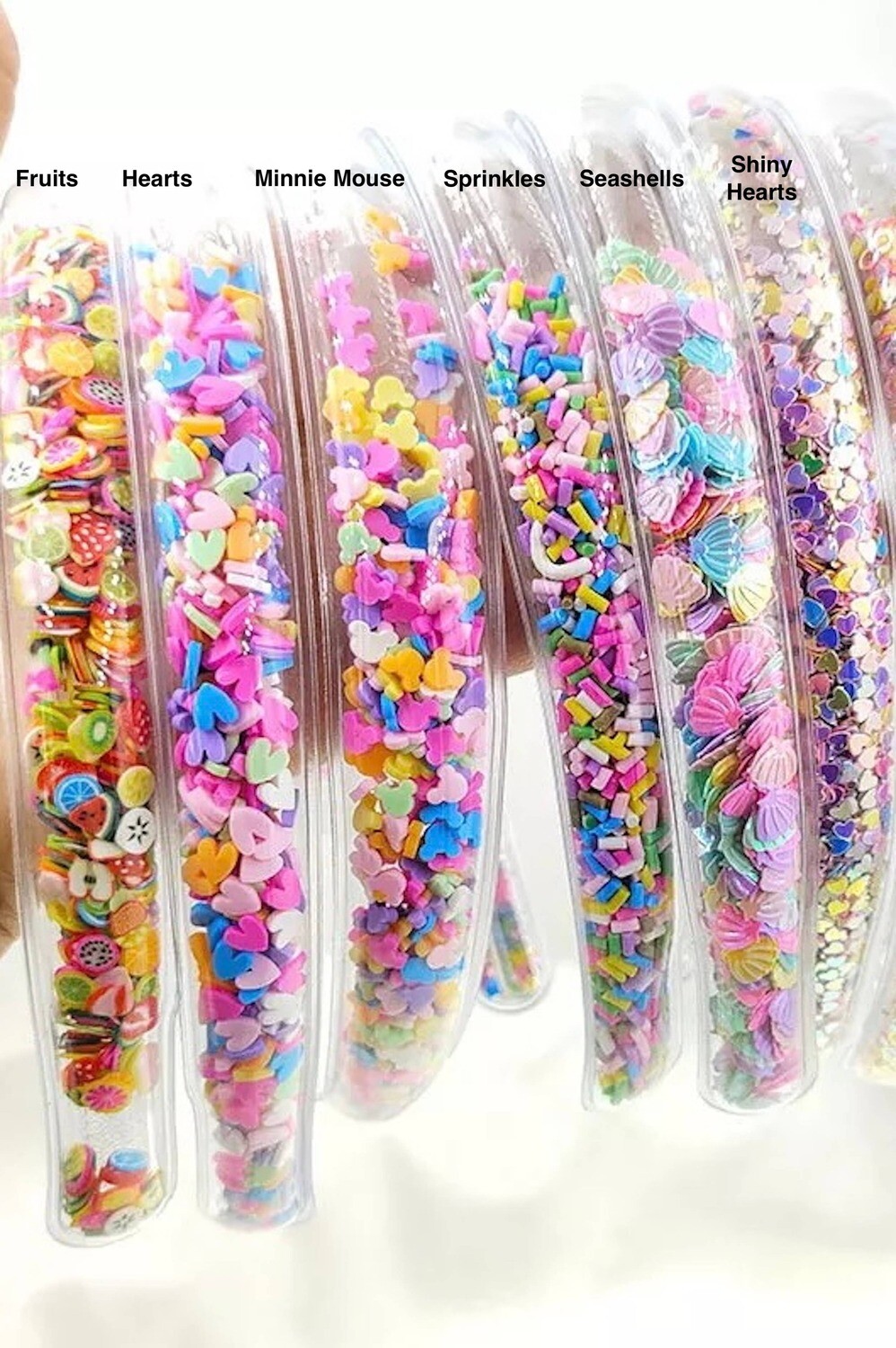 Shaker Headband PVC Headbands For Girls