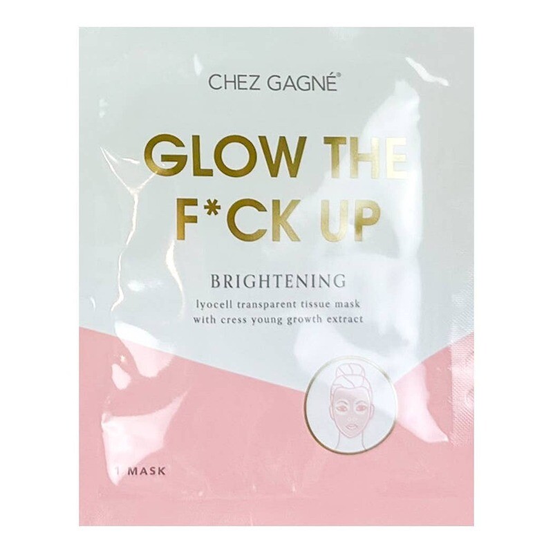 Glow the F*ck Up Facial Sheet Mask - Single