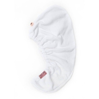 Quick Dry Hair Towel - White