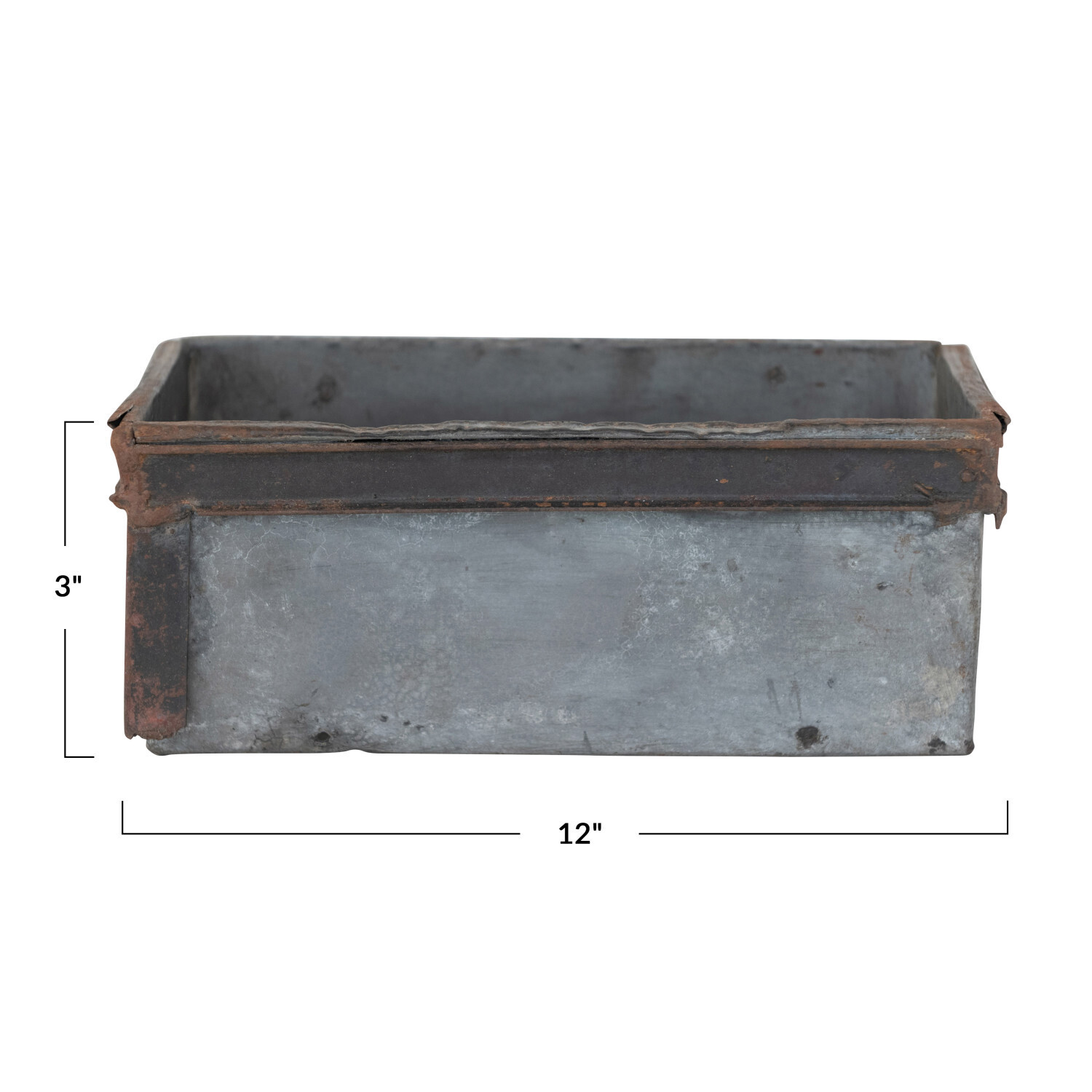 Found Decorative Metal Baking Tray