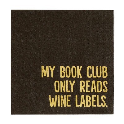 Cocktail Napkin - Book Club