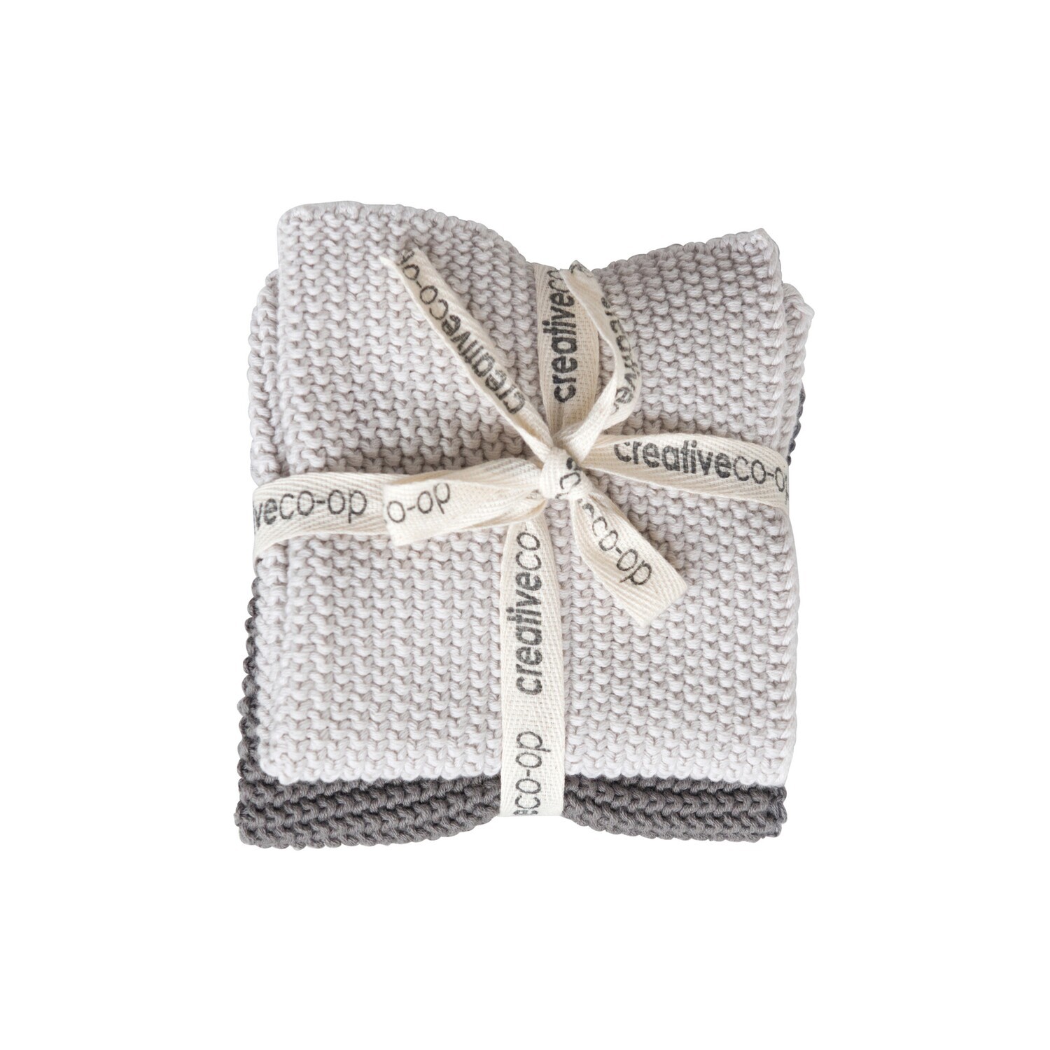 Cotton Knit Dish Cloths (Set of 2 Pieces
