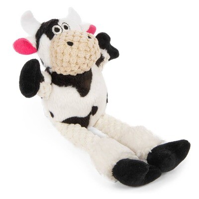 GoDog Just For Me Checkers Skinny Cow w/Chew Guard